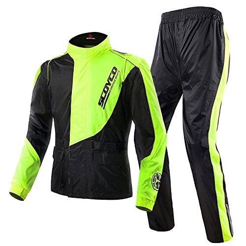 Scoyco RC01 Two-Piece Rain Suit - best motorcycle rain gear
