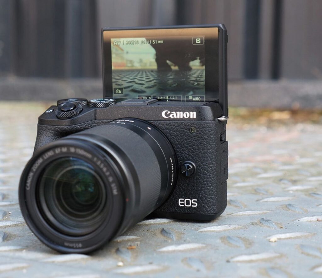 Canon EOS M6 Mark II - best camera for bike vlogging