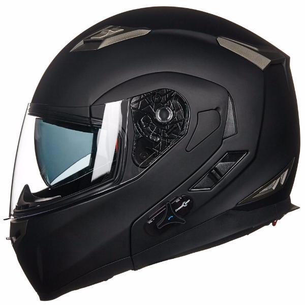 ILM Bluetooth Integrated Modular Flip up Motorcycle Helmet
