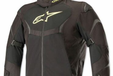 Alpinestars Men's T-Core Drystar Black/Yellow Textile Jacket