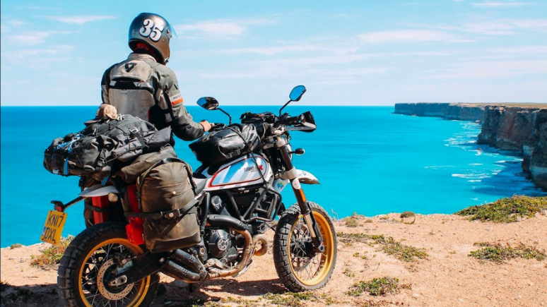 solo motorcycle journey