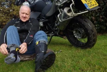 Socks for a Motorcycle Rider