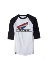 Factory Effex Honda Vintage Baseball T-Shirt