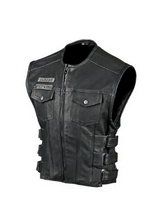Street & Steel Anarchy Leather Vest
