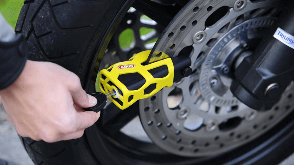 motorcycle security - locks & alarms