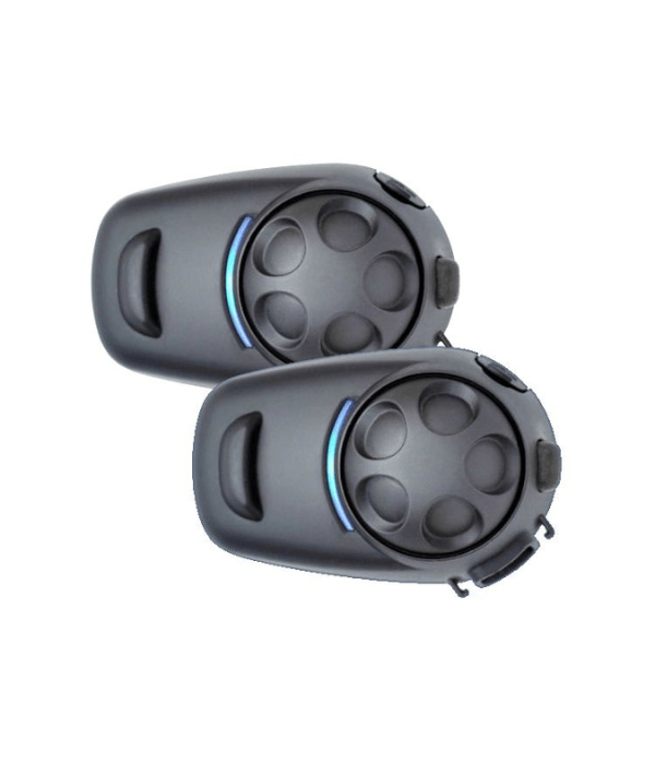 Sena SPH10H-FM Bluetooth Intercom With FM Tuner For Half Helmets – Dual Pack
