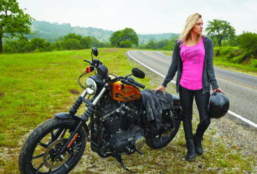 Women's Casual Motorcycle T-Shirt