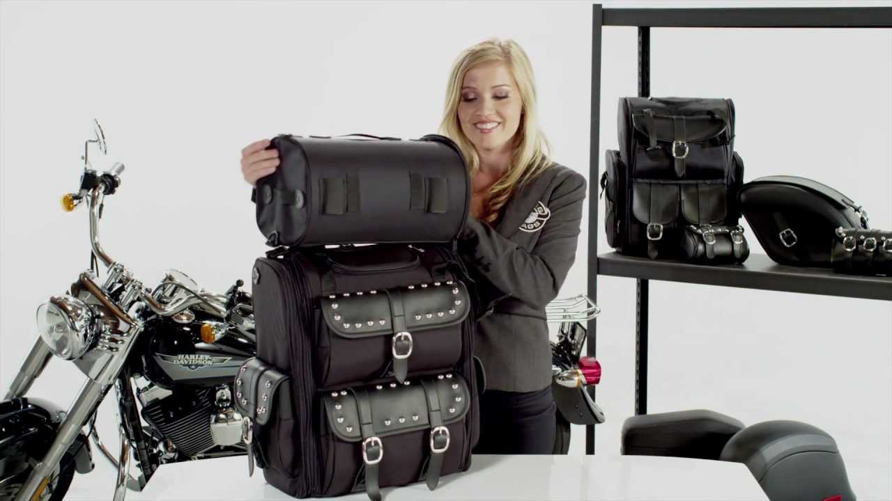 Top Sissy Bar Motorcycle Riding Bags