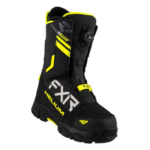 FXR Helium BOA Boots Black/Hi-Viz Yellow / 10 [Open Box]