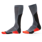 The REV'IT! Charger socks will keep your performance at the highest level on the street or track. They’ve been developed with a special 3D round-knit construction that actively regulates heat and wicks moisture away from the skin. 