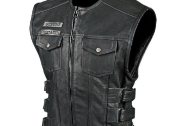 Street & Steel Anarchy Leather Vest